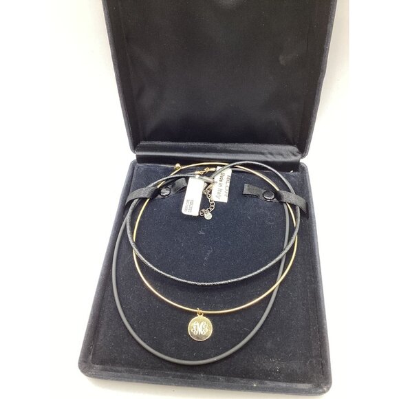 Milor 14k Gold Findings PLUS Genuine Leather w 925 ends Necklace Estate Find - Picture 10 of 10